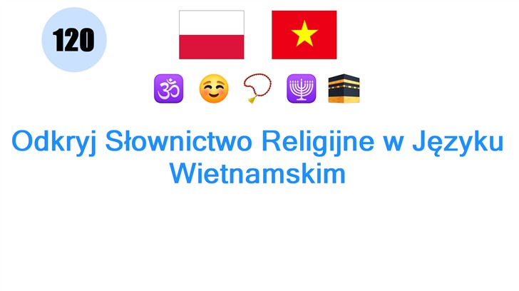 Odkryj Słownictwo Religijne w Języku Wietnamskim